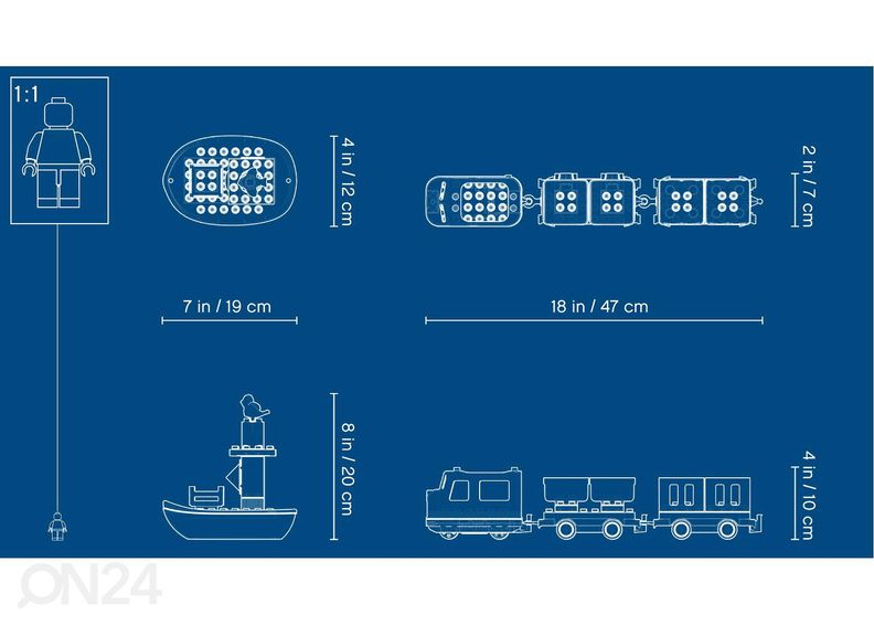 LEGO DUPLO Kaubarong suurendatud