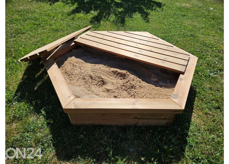 Liivakasti kaas Termo puidust suurendatud