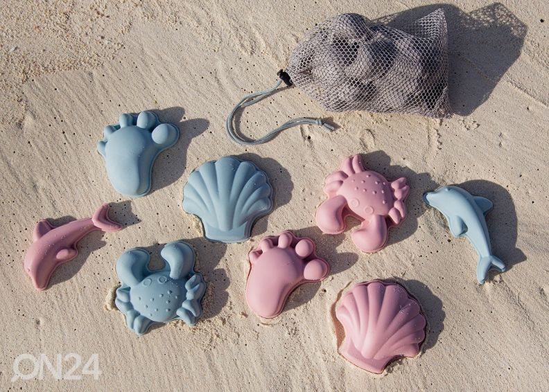 Liivavormid Scrunch, helesinine suurendatud