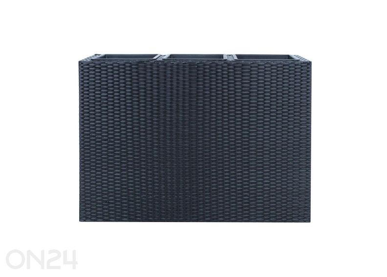 Lillekast Wicker 84x30xH62 cm suurendatud