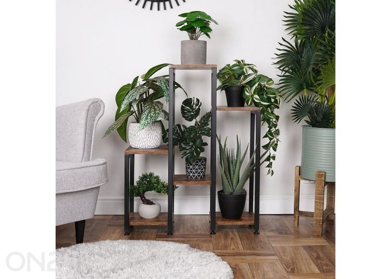 Lillepostament, 6 tasandit suurendatud