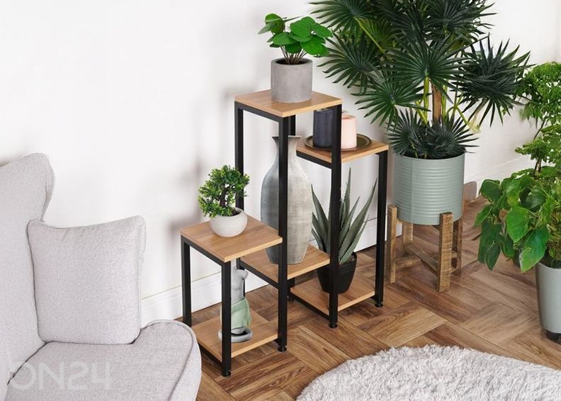 Lillepostament, 6 tasandit suurendatud