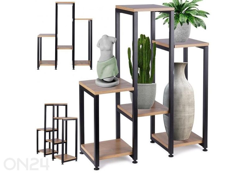 Lillepostament, 6 tasandit suurendatud