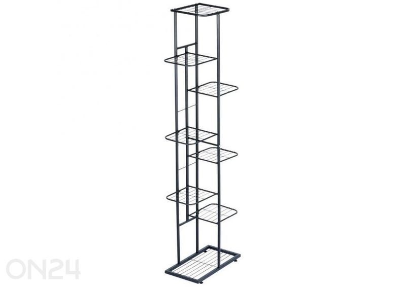 Lillepostament 8 tasandiga, must suurendatud