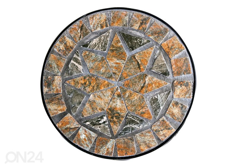 Lillepostament Mosaic Ø25 x H30 cm suurendatud