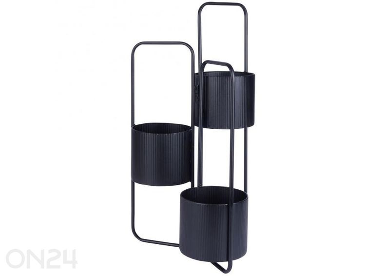 Lillepostament, must suurendatud