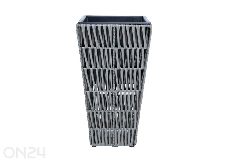 Lillepotiümbris Wicker 28x28xH50 cm suurendatud