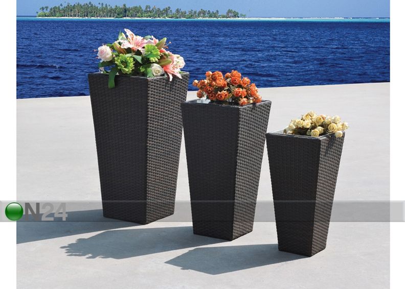 Lillepott Daisy 53x26x26 cm suurendatud