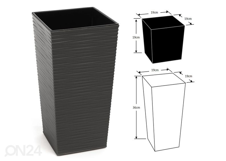 Lillepott Finezia Dluto XS suurendatud