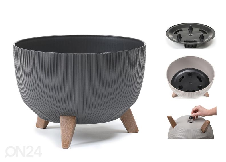 Lillepott jalgadel Roma Jumper Legs Ø 24 cm suurendatud