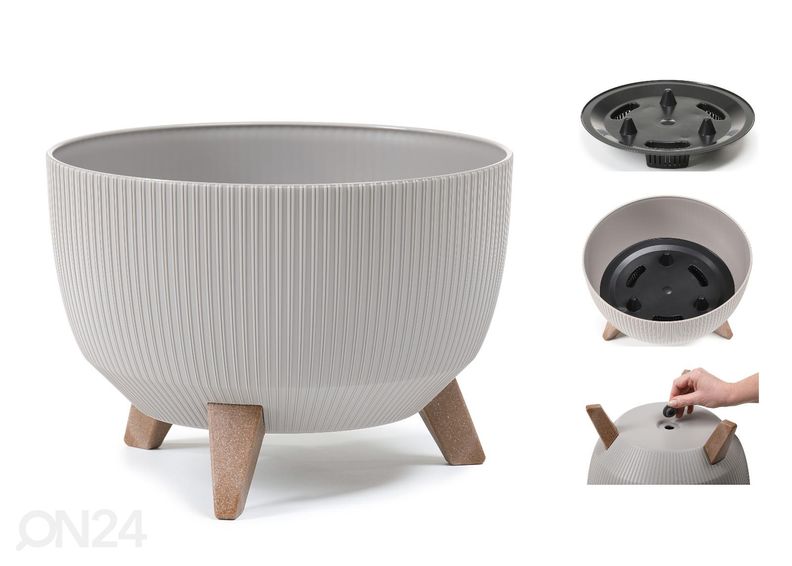 Lillepott jalgadel Roma Jumper Legs Ø 29 cm suurendatud