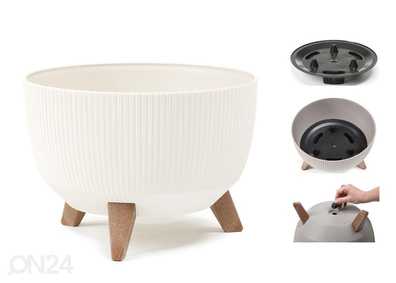 Lillepott Roma Jumper LEGS jalgadel Ø 40 cm suurendatud