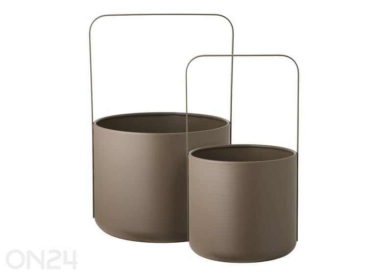 Lillepottide komplekt 2 tk suurendatud