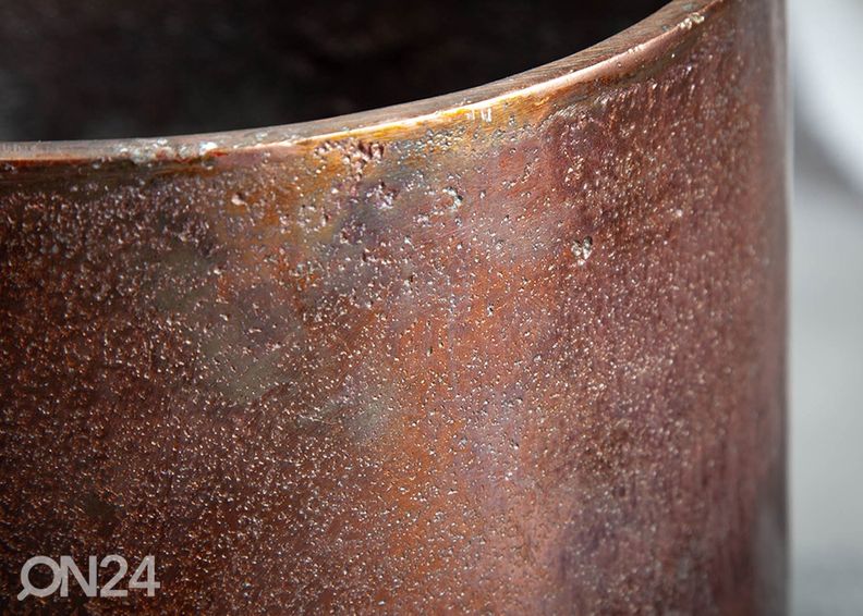 Lillepottide komplekt Copper L, 2 tk suurendatud