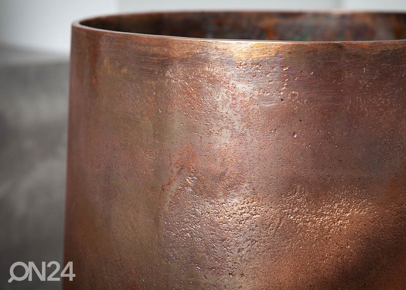 Lillepottide komplekt Copper S, 2 tk suurendatud