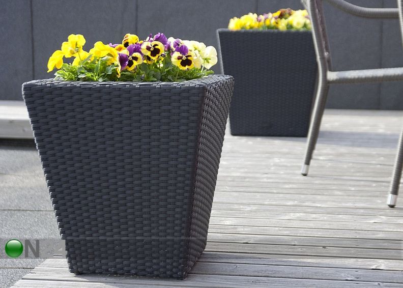 Lillepottide komplekt Paradise 3 tk suurendatud