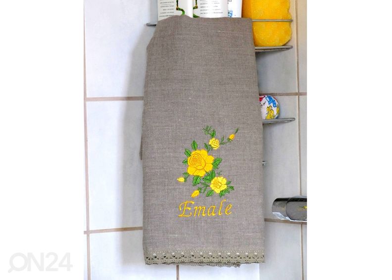 Linane saunalina emale 70x140cm suurendatud