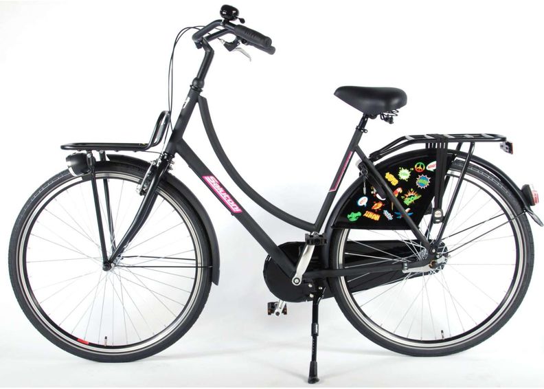 Linnajalgratas naistele SALUTONI Badges 28 tolli 50 cm Shimano Nexus 3 käiku suurendatud