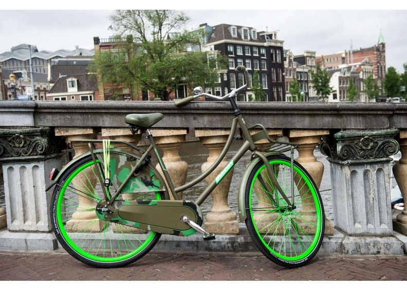 Linnajalgratas naistele SALUTONI Camouflage 28 tolli 56 cm suurendatud