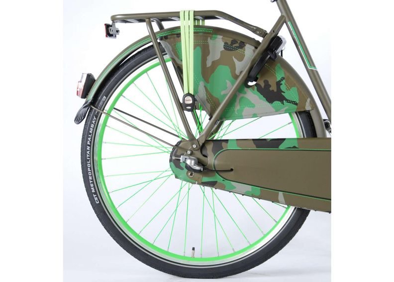 Linnajalgratas naistele SALUTONI Camouflage 28 tolli 56 cm Shimano Nexus 3 käiku suurendatud