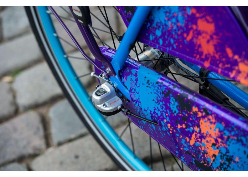 Linnajalgratas naistele SALUTONI Hurrachi 28 tolli 50 cm Shimano Nexus 3 käiku suurendatud