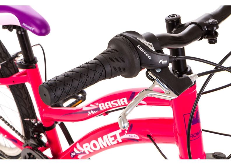 Linnajalgratas tüdrukutele 13 S ROMET BASIA 24 kollane suurendatud