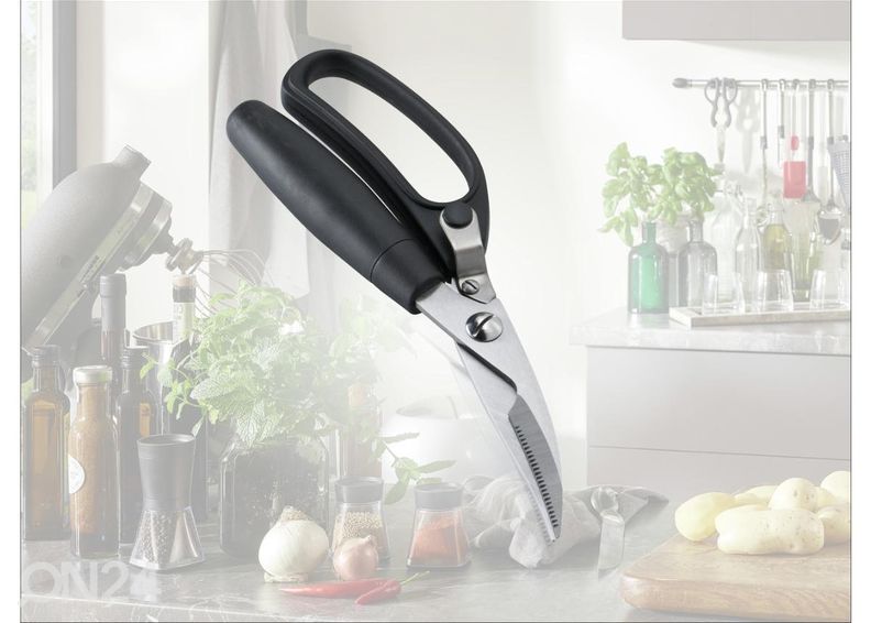 Linnuliha käärid Leifheit suurendatud