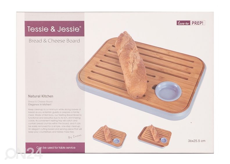 Lõikelaud Gourmet 36x25,5 cm suurendatud