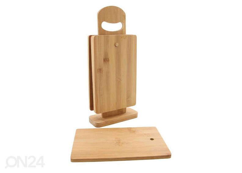 Lõikelaudade komplekt 4 tk + hoidik Tavola suurendatud