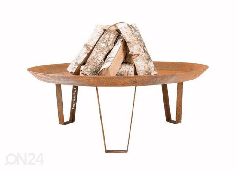 Lõkkealus Cor-Ten terasest GrillSymbol Elegante suurendatud