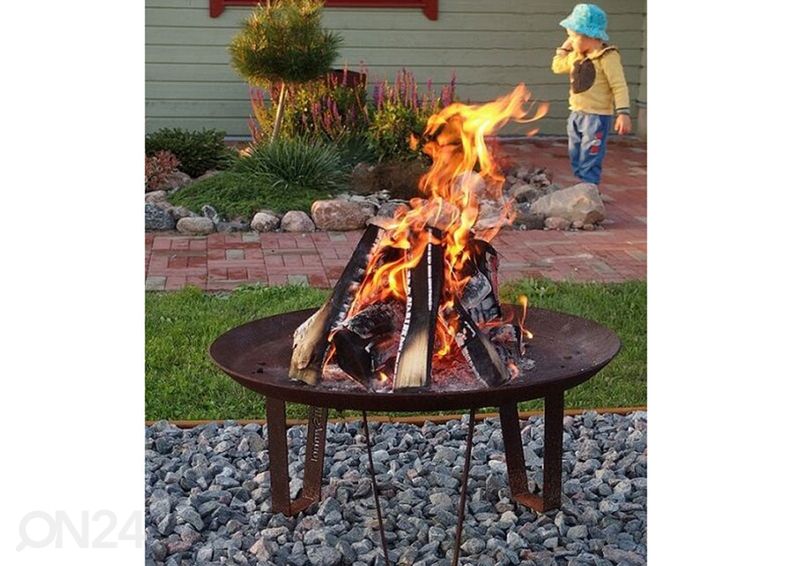 Lõkkealus Cor-Ten terasest GrillSymbol Elegante suurendatud