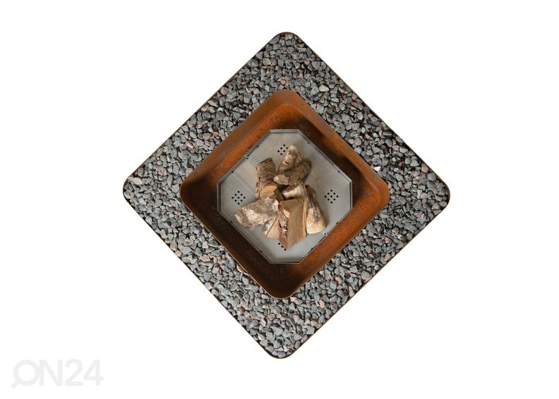 Lõkkealus Cor-Ten terasest GrillSymbol Fogo suurendatud