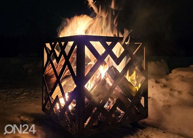 Lõkkealus Cor-Ten terasest GrillSymbol Sverre suurendatud