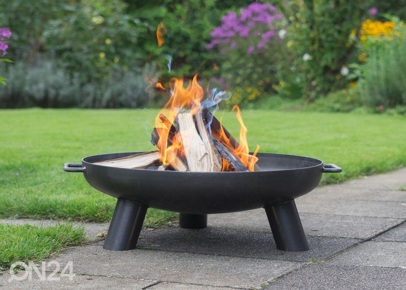 Lõkkealus Finnwerk 80, must suurendatud