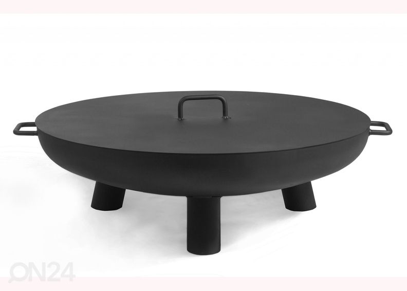 Lõkkealuse kate 80 cm, must suurendatud