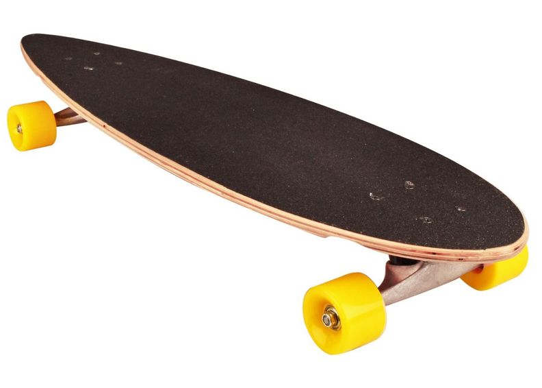 Longboard 36" Pintail Tropical Funk Black Dragon suurendatud