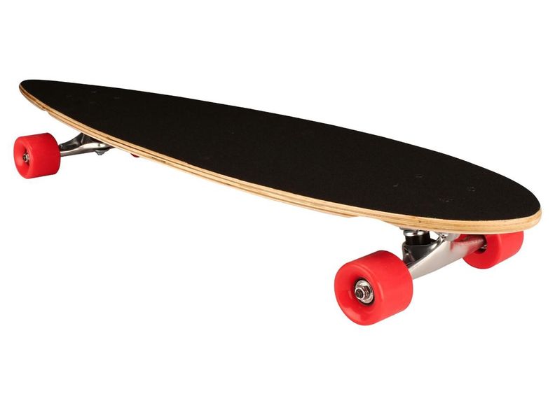 Longboard 36" Pintail Tropical Funk Black Dragon suurendatud