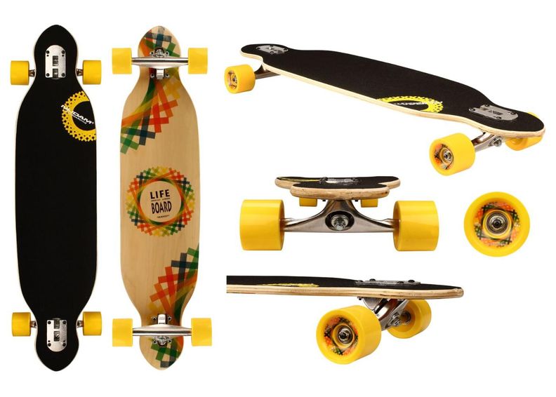 Longboard 38 Black Dragon suurendatud