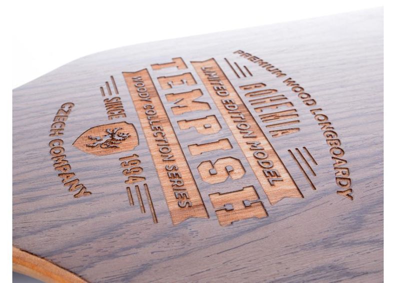 Longboard BOHEMIA II Tempish suurendatud