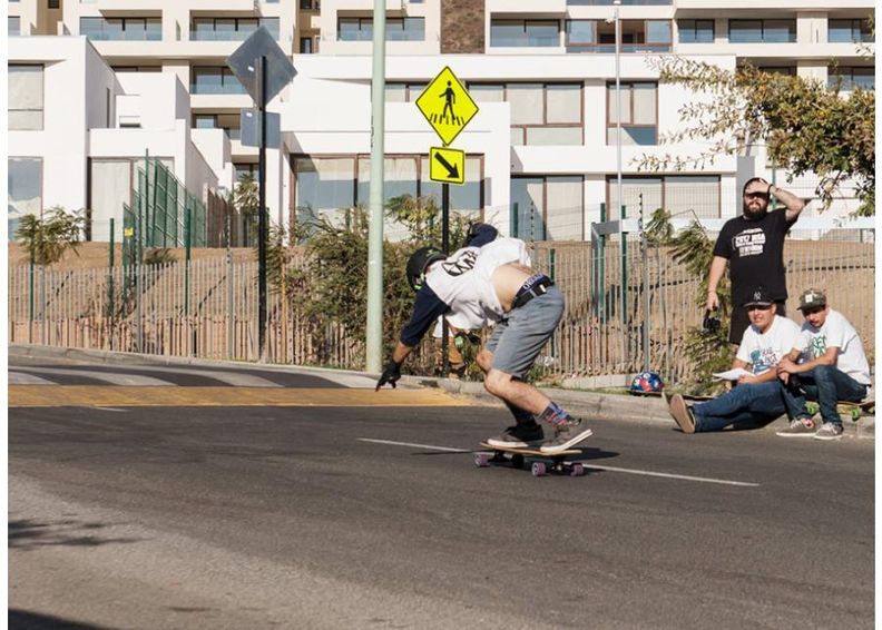 Longboard Indigo 37 Tempish suurendatud