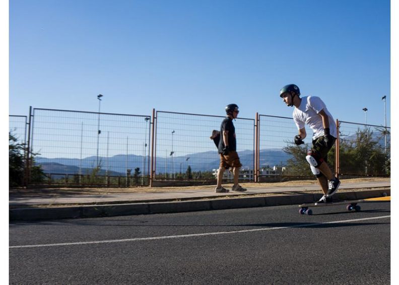 Longboard Indigo 37 Tempish suurendatud