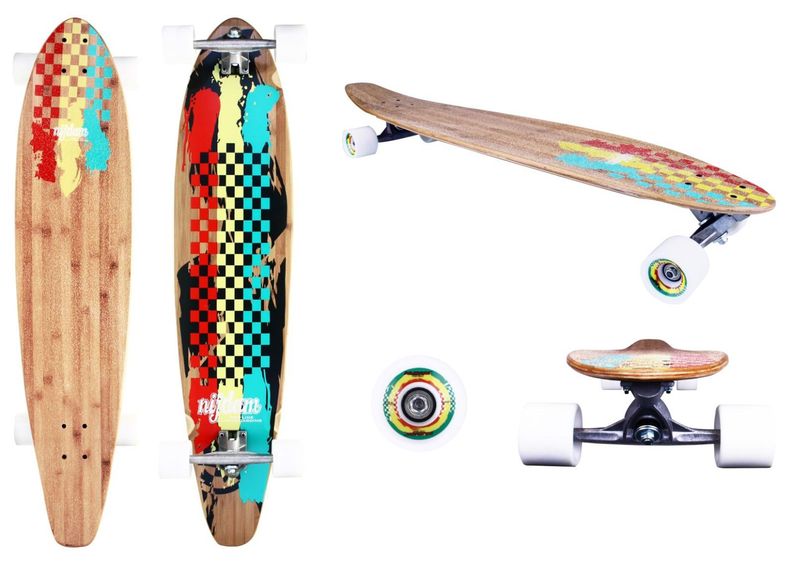 Longboard Kicktail Bamboo Ii Pro-Line Nijdam suurendatud