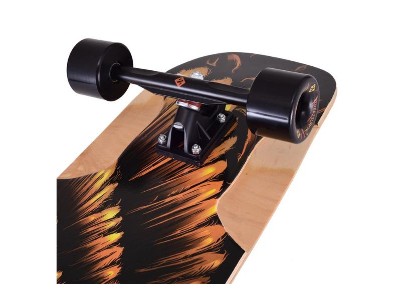Longboard Street Surfing Freeride Owl 36” suurendatud