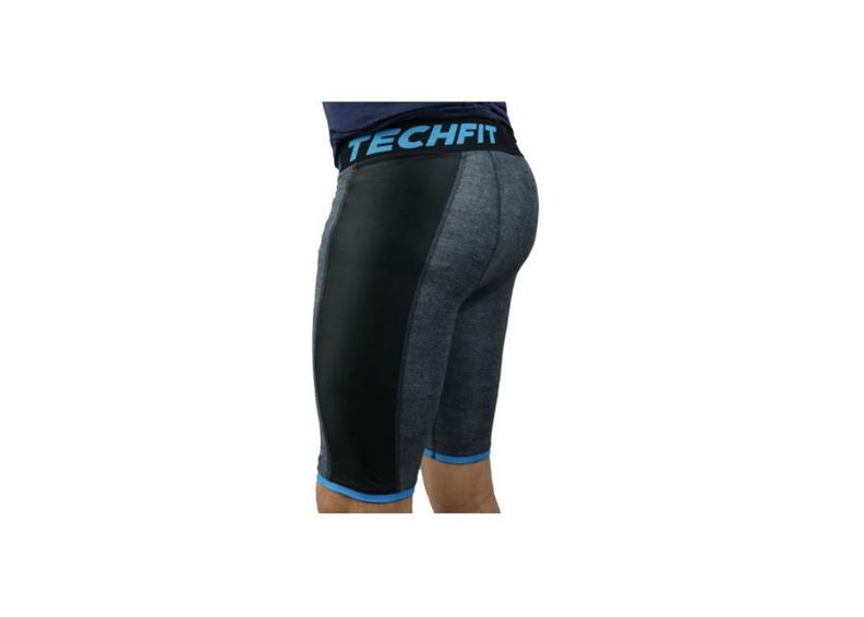 Lühikesed kompressioonpüksid meestele adidas Techfit Chill Short Tights M S27030 suurendatud