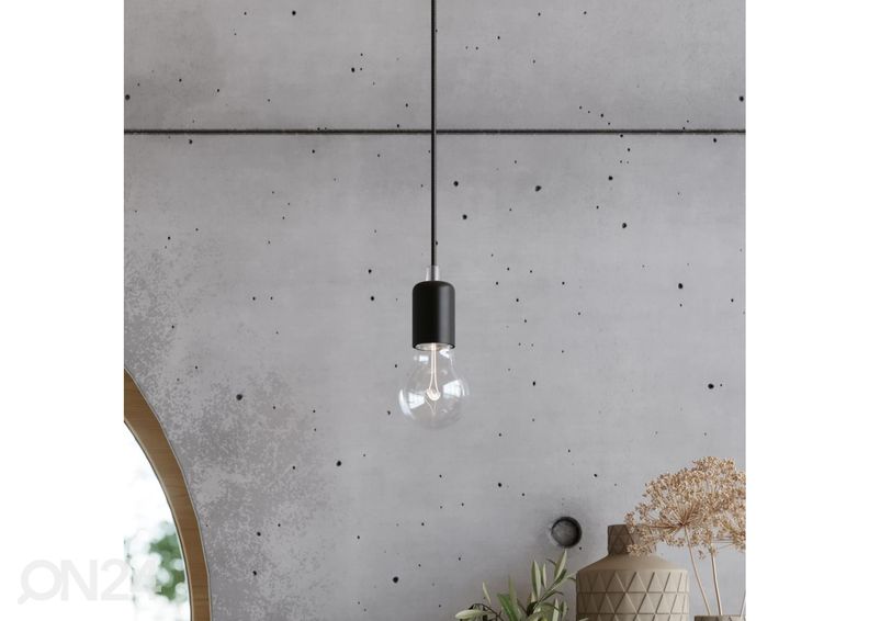 Lühter Edison 3, must suurendatud