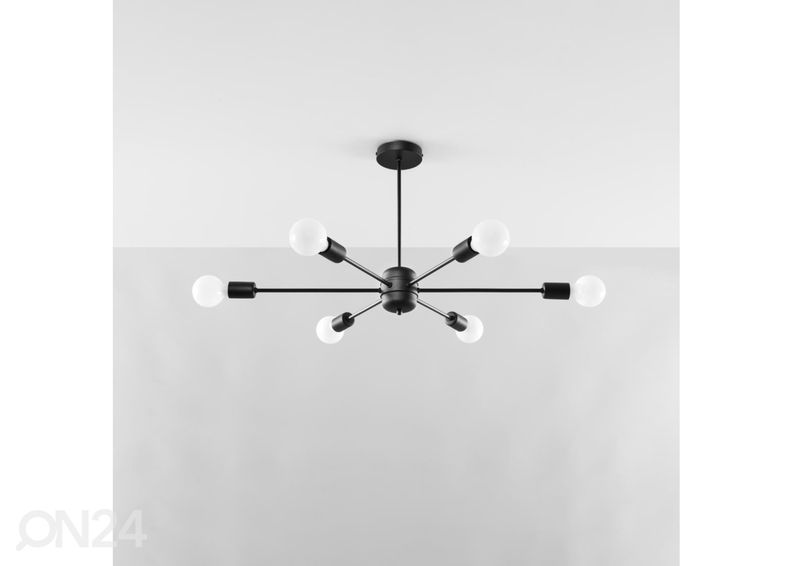 Lühter Lango 6, must suurendatud