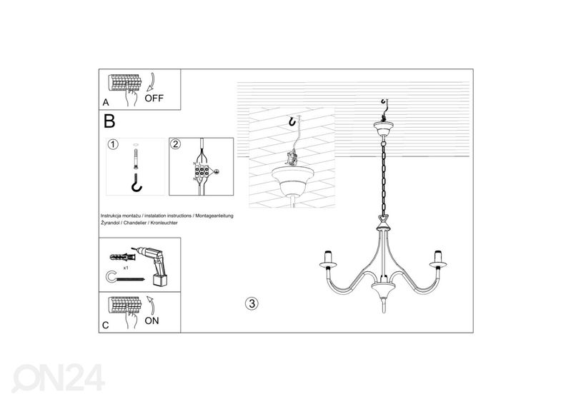 Lühter Minerwa 3 suurendatud