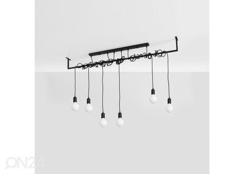 Lühter Salamanca 6, must suurendatud