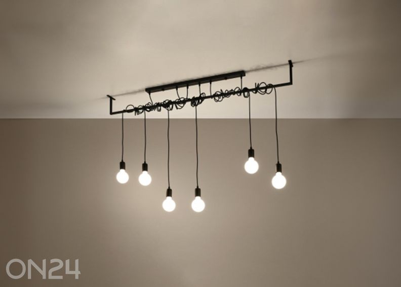 Lühter Salamanca 6, must suurendatud