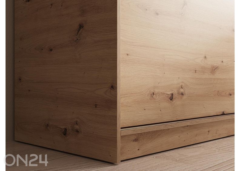 Lükandustega riidekapp 100 cm suurendatud